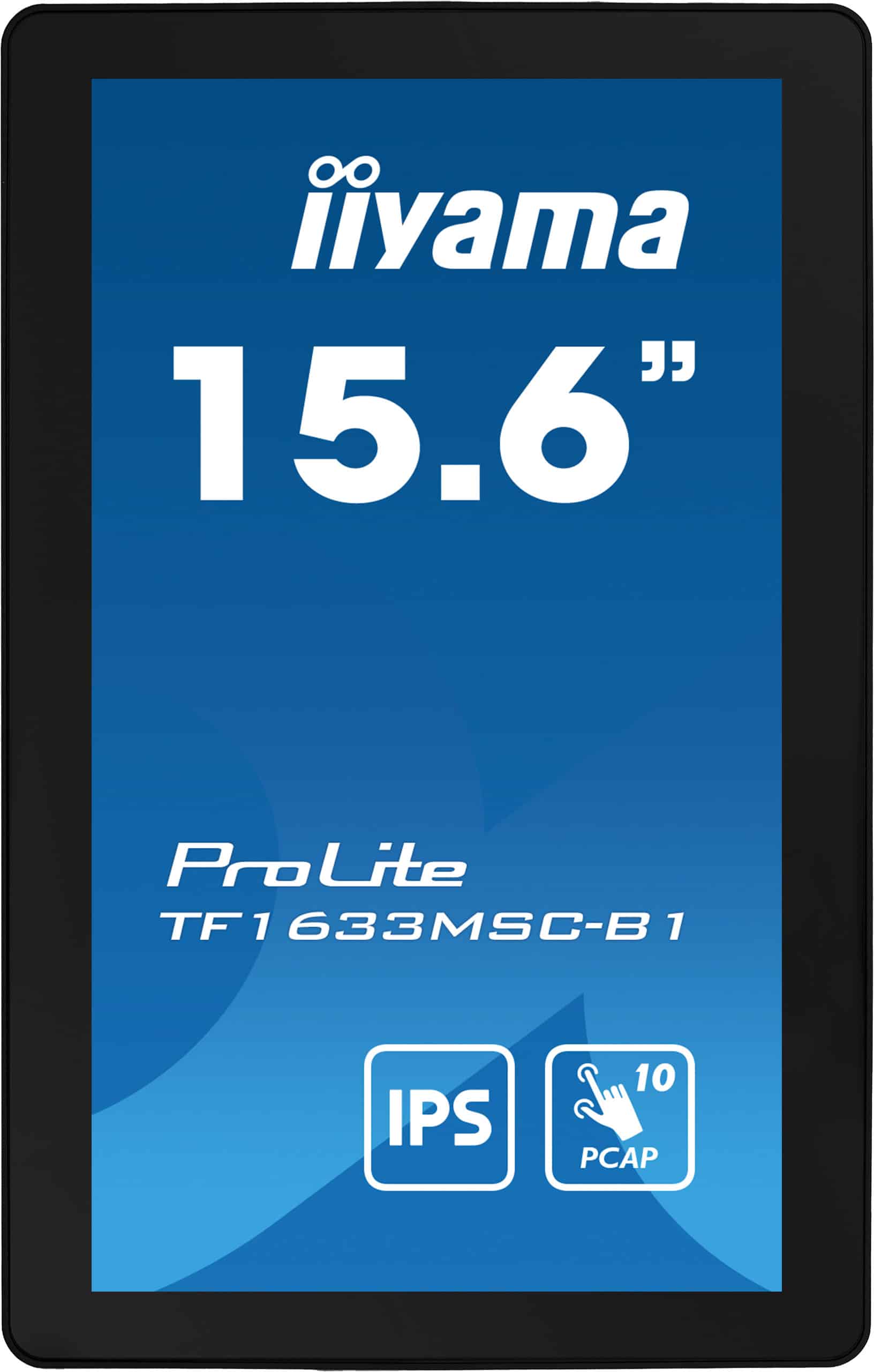 iiyama ProLite TF1633MSC-B1 computer monitor 39,6 cm (15.6") 1920 x 1080 Pixels Full HD Touchscreen Zwart - Afbeelding 3