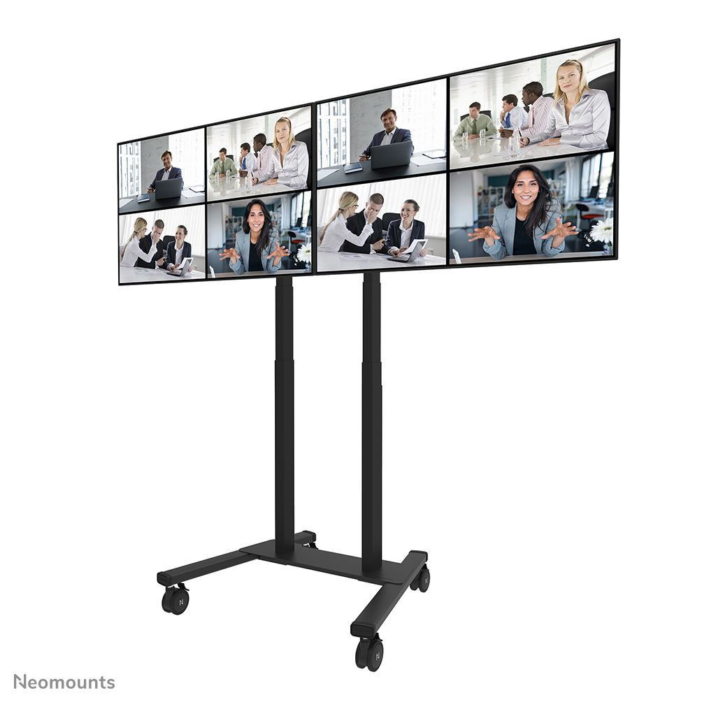 Neomounts ADM-875BL2 Dual Screen Adapter for WL55/FL55-875BL, 42 - 65", : 50kg, 800x400mm - Afbeelding 7