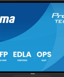 iiyama TE6513A-B1AG beeldkrant Interactief flatscreen 163,8 cm (64.5") Wifi 500 cd/m² 4K Ultra HD Zwart Touchscreen Type processor Android 18/7 - Afbeelding 2
