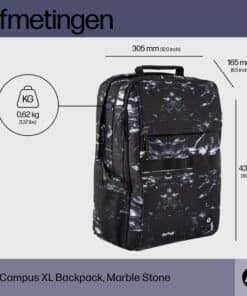 HP Campus XL Backpack, Marble Stone - Afbeelding 2