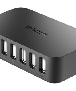 D-Link DUB-H7 USB 2.0 Type-B 480 Mbit/s Zwart - Afbeelding 3