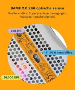 Glorious Gaming Model D 2 Wired muis Gamen Rechtshandig USB Type-A Optisch 26000 DPI - Afbeelding 5