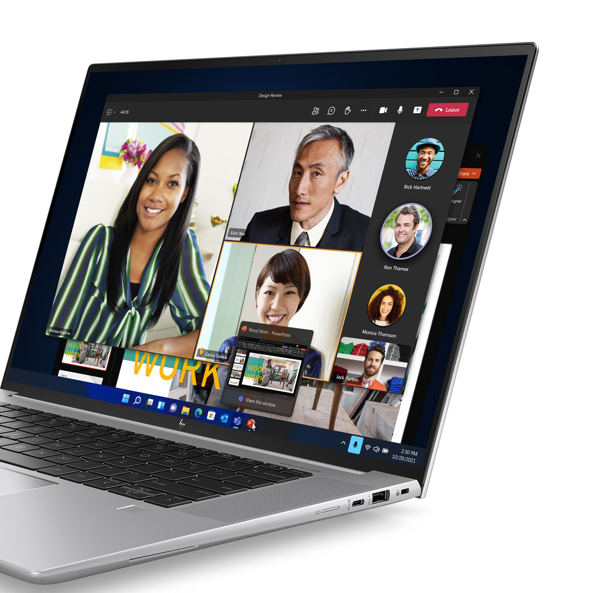 HP ZBook Studio 16 G10 Intel® Core™ i7 i7-13700H Mobiel werkstation 40,6 cm (16") WUXGA 32 GB DDR5-SDRAM 1 TB SSD NVIDIA RTX 2000 Ada Wi-Fi 6E (802.11ax) Windows 11 Pro Zilver - Afbeelding 5