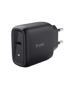 Trust Maxo 45W Universele Laptoplader - USB-C oplader – 45W vermogen – 2 m kabel – Zwart