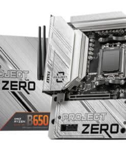 MSI B650M PROJECT ZERO moederbord AMD B650 Socket AM5 micro ATX