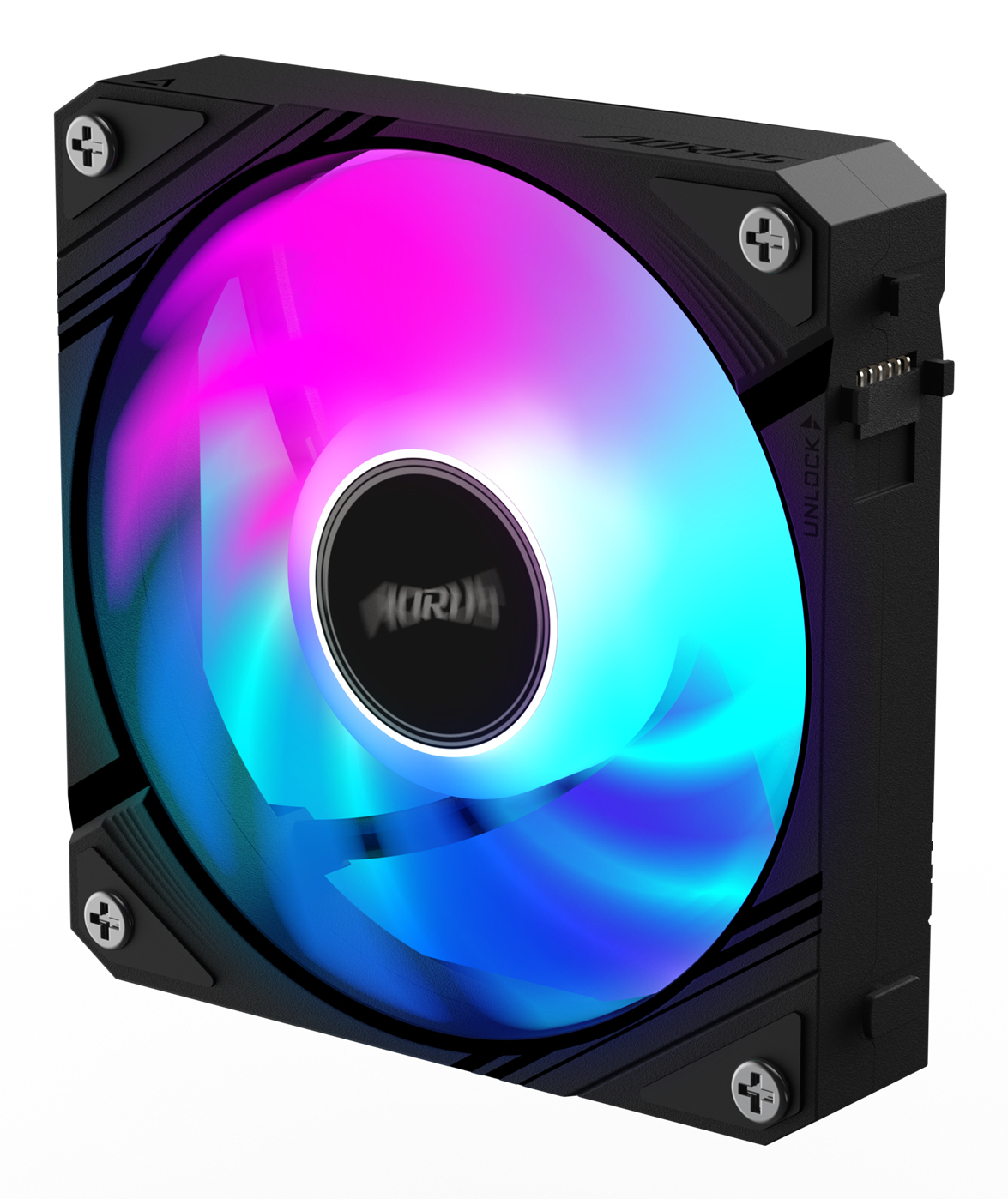 GIGABYTE AORUS EZ CHAIN FAN 120 Moederbord Ventilator 12 cm Zwart 1 stuk(s)