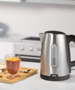 Braun PurShine WK102AI-WK1500BK waterkoker 1,7 l 2200 W Zwart, Roestvrijstaal - Afbeelding 5