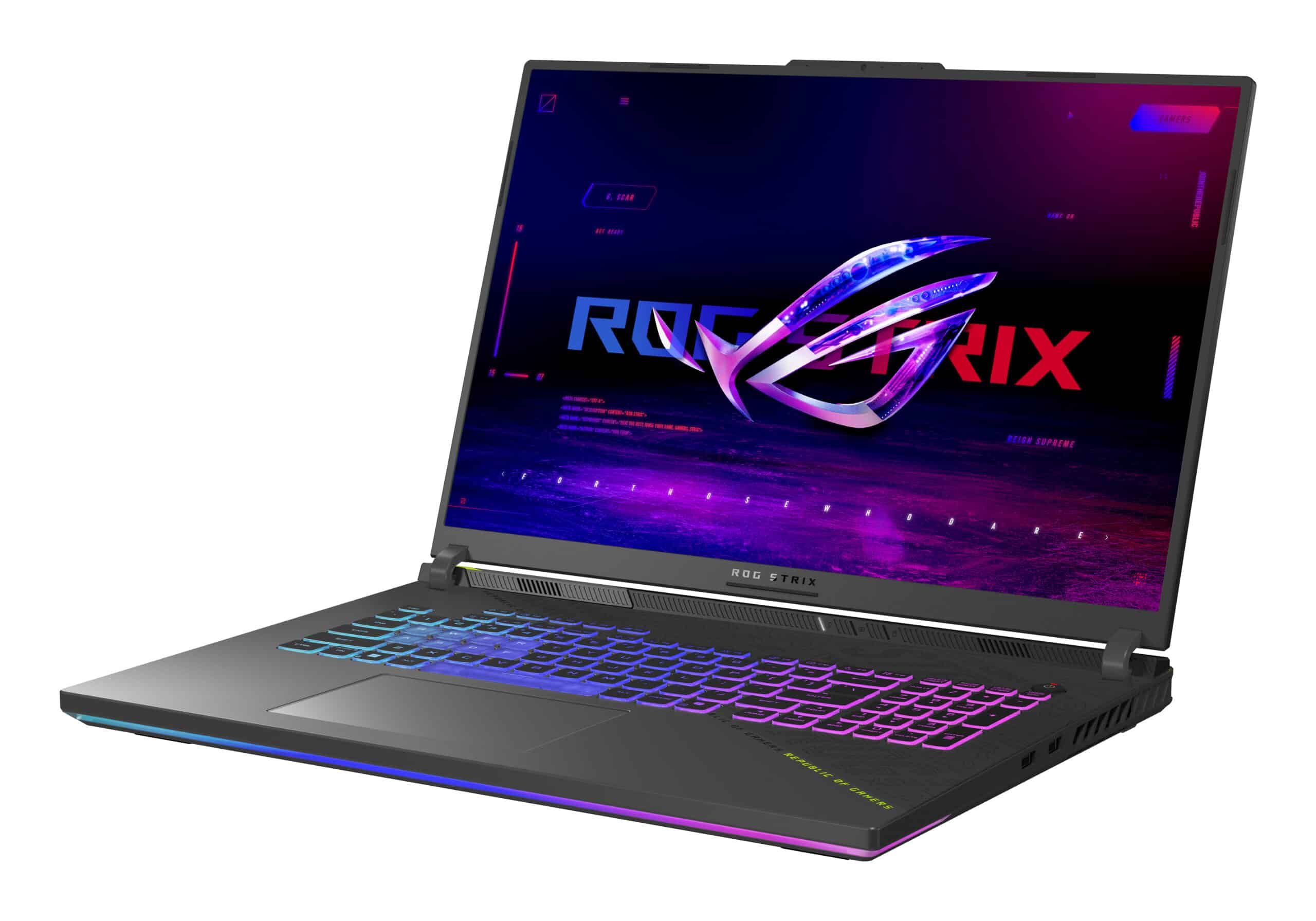 ASUS ROG Strix G18 G814FP-S9013W AMD Ryzen™ 9 9955HX Laptop 45,7 cm (18") 2.5K 32 GB DDR5-SDRAM 1 TB SSD NVIDIA GeForce RTX 5070 Wi-Fi 6E (802.11ax) Windows 11 Home Belgisch Groen, Grijs - Afbeelding 4