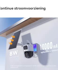 Imou AOV Dual 5MP + 5MP Turret IP-beveiligingscamera Buiten 2880 x 1620 Pixels Muur - Afbeelding 3