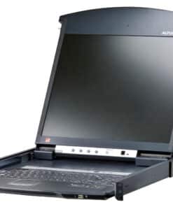 ATEN KL1516AiM rack console 43,2 cm (17") 1280 x 1024 Pixels Metaal Zwart 1U