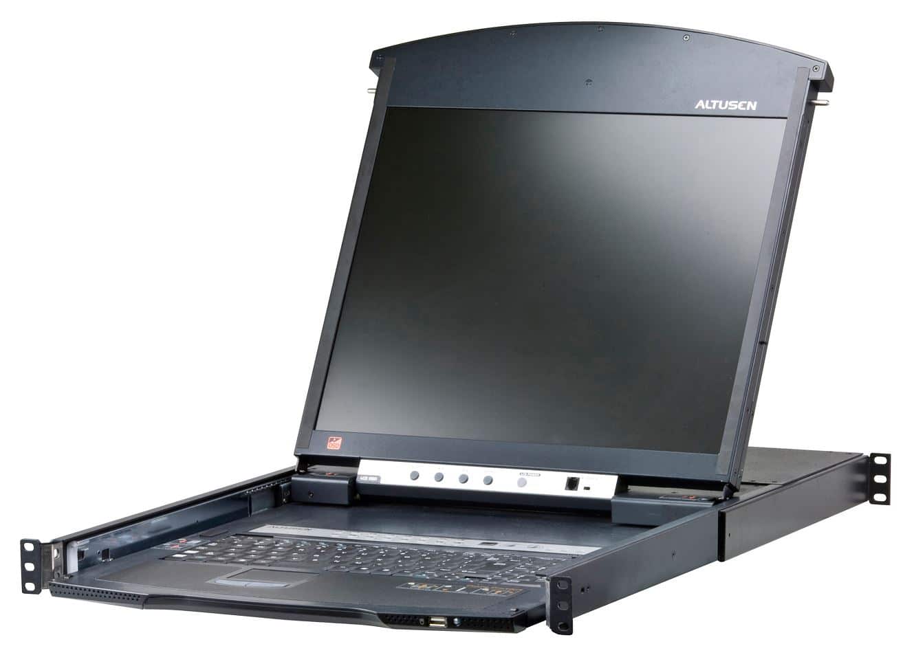 ATEN KL1516AIN rack console 48,3 cm (19") 1280 x 1024 Pixels Metaal Zwart 1U