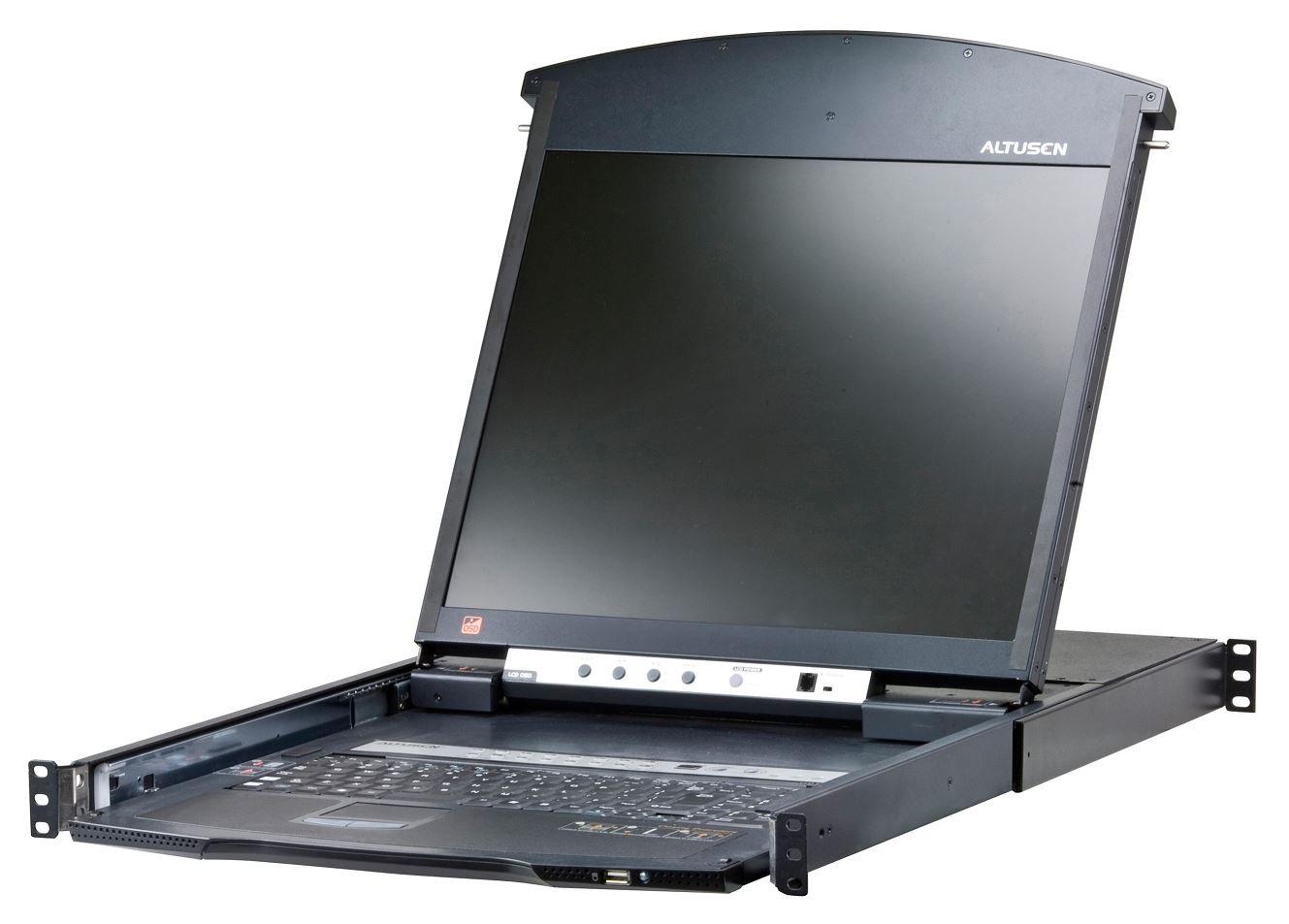 ATEN KL1516AiM rack console 43,2 cm (17") 1280 x 1024 Pixels Metaal Zwart 1U
