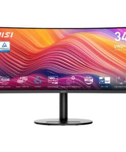 MSI Modern MD342CQP computer monitor 86,4 cm (34") 3440 x 1440 Pixels UltraWide Quad HD LCD Zwart