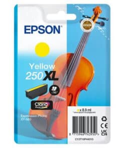 Epson 250XL Violin Claria Photo HD inktcartridge 1 stuk(s) Origineel Hoog (XL) rendement Geel