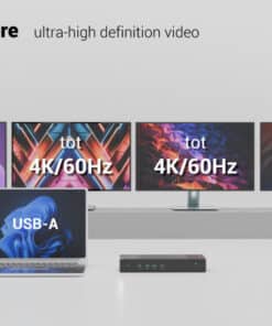 i-tec Universal 5x 4K/60Hz Display Docking Station + Power Delivery 100W - Afbeelding 5