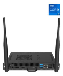 BenQ TEY41-i7 Intel Core i7-1255U 16 GB DDR4-SDRAM 256 GB SSD Windows 11 Pro Rekgemonteerd chassis PC Zwart Desktop