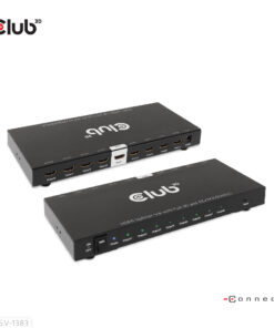 CLUB3D 8-poorts HDMI splitter 1 to 8 Full 3D and 4K60Hz(600MHz) - Afbeelding 6