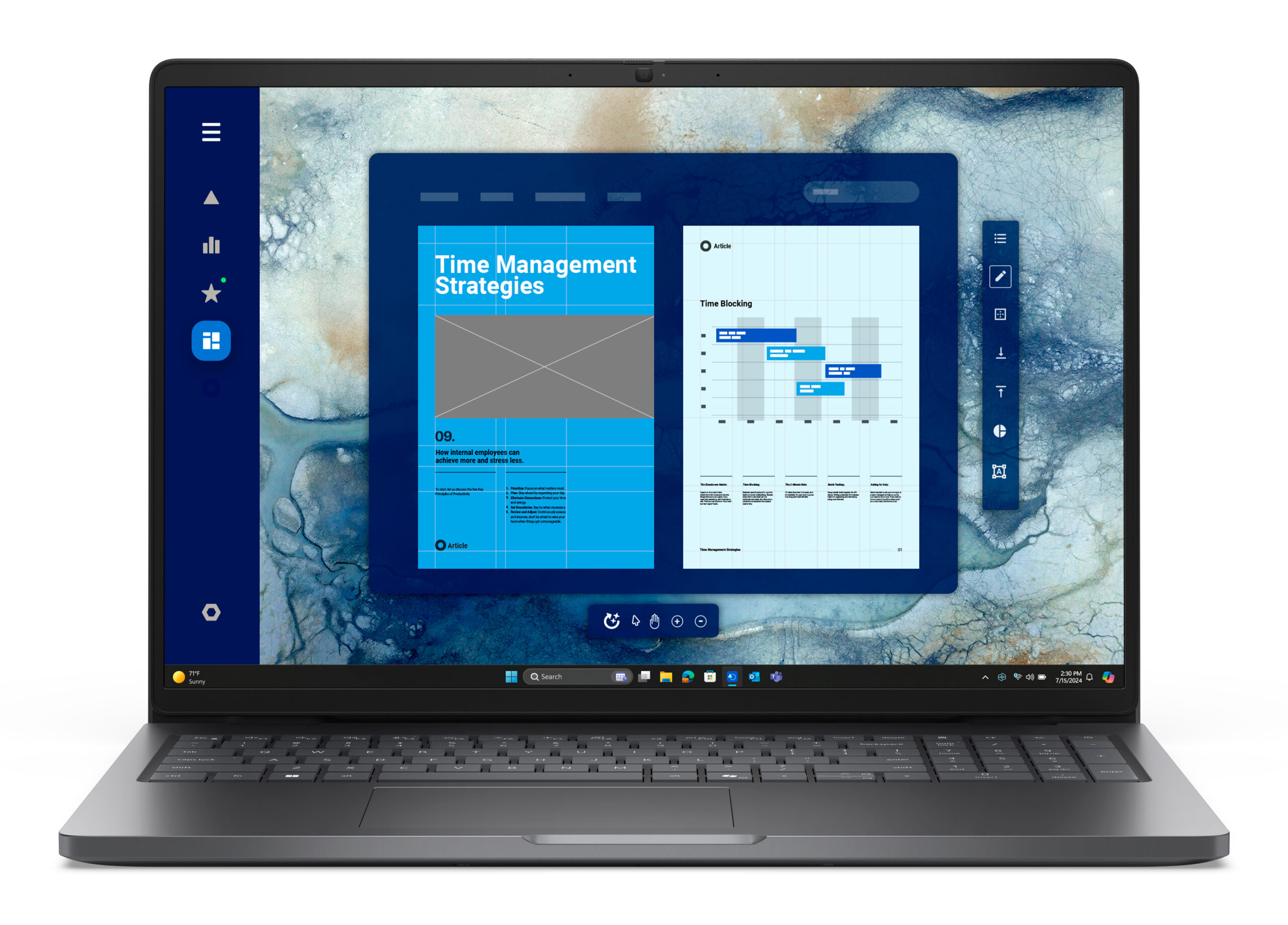 DELL Pro 16 PC16250 Intel Core 5 120U Laptop 40,6 cm (16") Full HD+ 16 GB DDR5-SDRAM 512 GB SSD Wi-Fi 6E (802.11ax) Windows 11 Pro US International Zwart