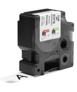 DYMO Rhino industriële Vinyl Labels | 24 mm x 5,5 m | zwarte afdruk op wit | zelfklevende labels voor Rhino & LabelManager labelprinters - Afbeelding 2