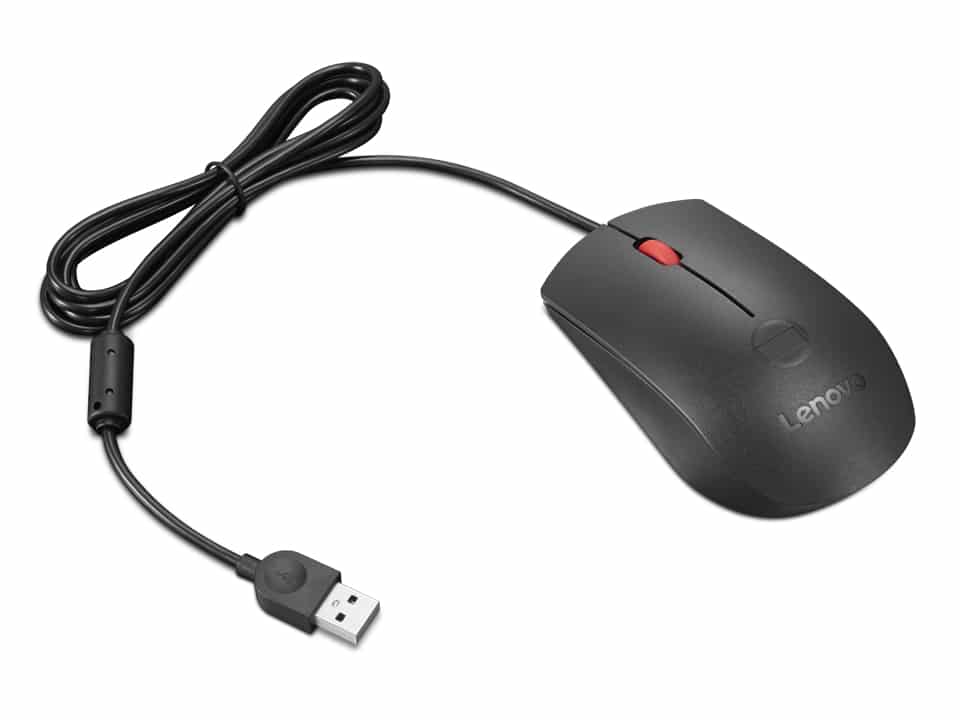 Lenovo 4Y51S24029 muis Kantoor Ambidextrous USB Type-A Optisch 2000 DPI - Afbeelding 3