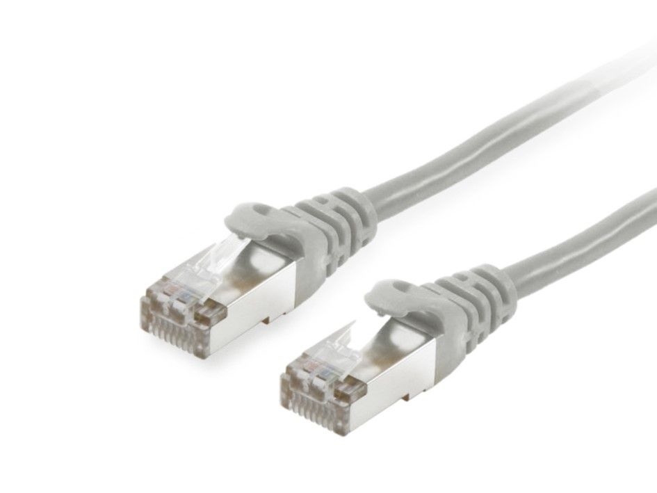 Equip 61550107101 Cat.6 S/FTP Patch Cable, 0.15m, Grey, Cat6, RJ45, Grey