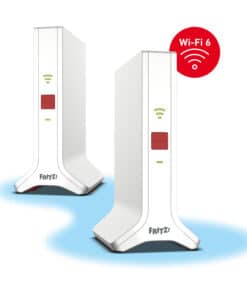 Mesh Set FRITZ! 4200 2-pack Edition International Dual-band (2.4 GHz / 5 GHz) Wi-Fi 6 (802.11ax) Rood, Wit 2x2/4x4 - Afbeelding 4