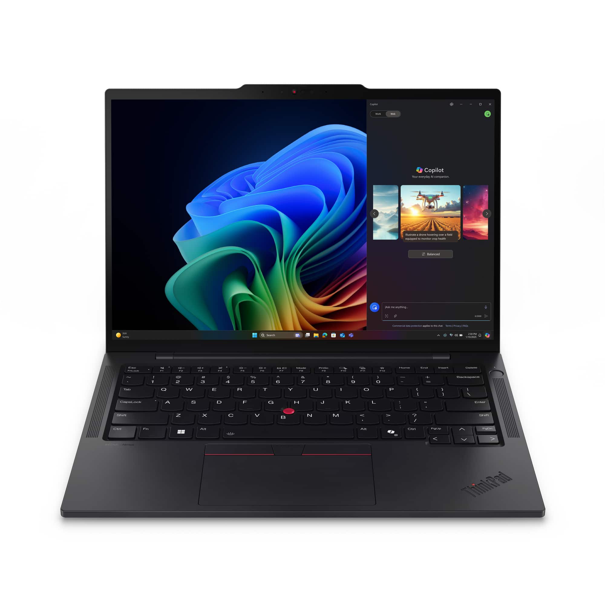 Lenovo ThinkPad T14s Gen 6 (Intel) Copilot+ PC Intel Core Ultra 7 258V Laptop 35,6 cm (14") WUXGA 32 GB LPDDR5x-SDRAM 1 TB SSD Wi-Fi 7 (802.11be) Windows 11 Pro Belgisch Zwart