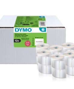 DYMO originele multifunctionele LabelWriter labels | 54 mm x 70 mm | 12 met elk 320 labels (3.840 zelfklevende etiketten) | voor de LabelWriter labelprinters | gemaakt in Europa