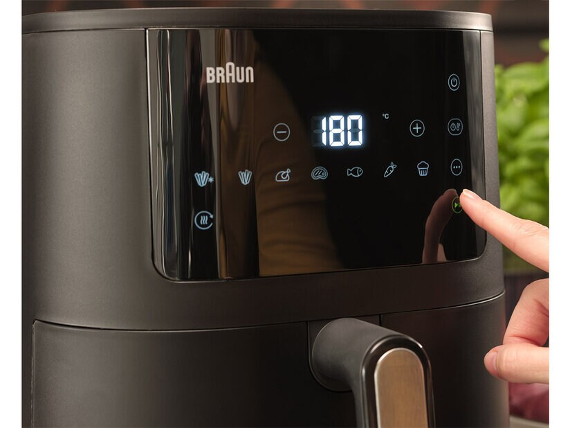 Braun MultiFry 3 Enkel 4,3 l Vrijstaand 1500 W Heteluchtfriteuse Zwart - Afbeelding 3