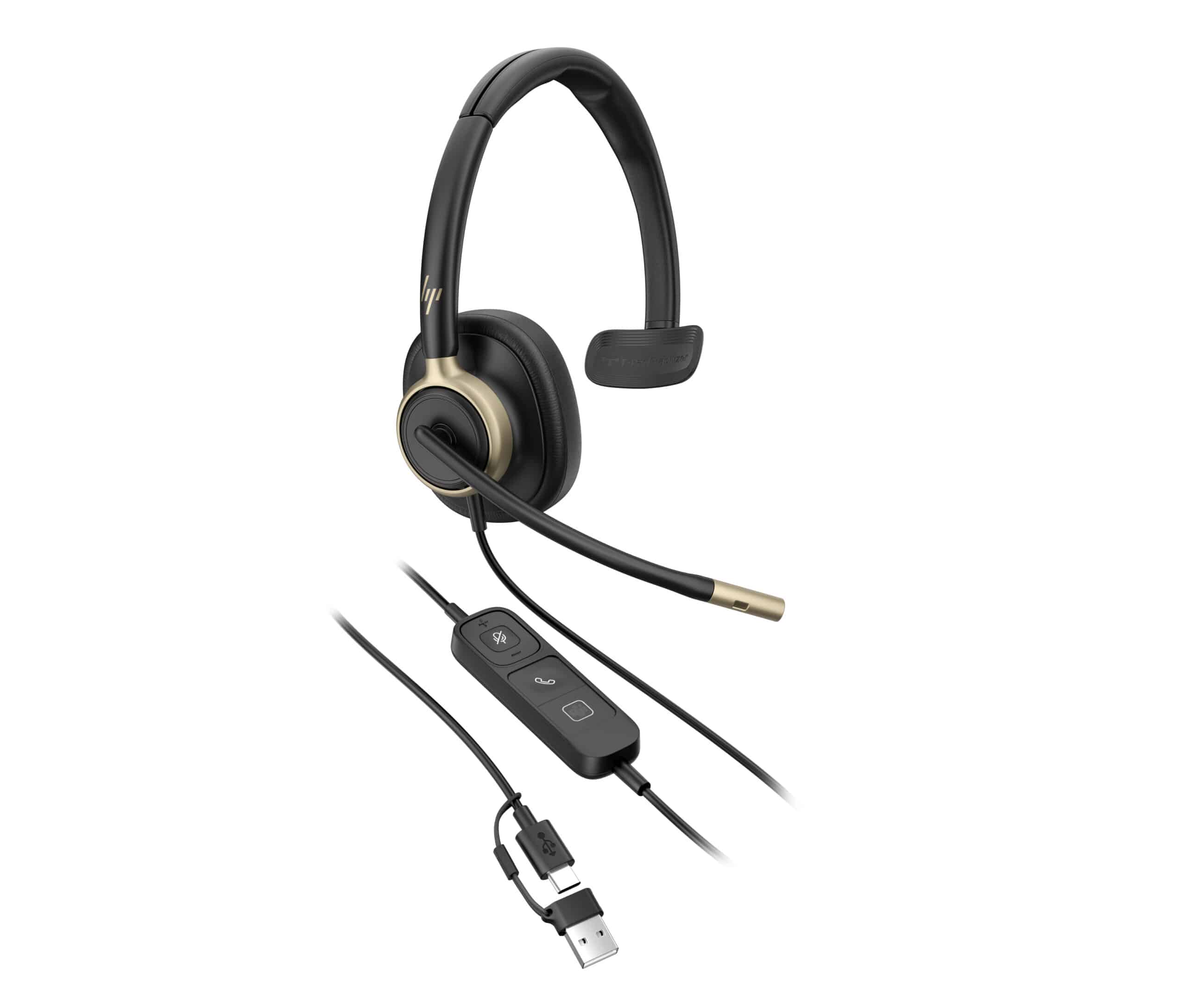 HP Poly Mission 815 Monaural USB Wired Headset - Afbeelding 6