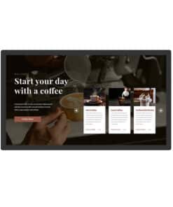 AG Neovo TX-3203 beeldkrant Interactief flatscreen 80 cm (31.5") LCD 500 cd/m² Full HD Zwart Touchscreen Monitor - Afbeelding 2