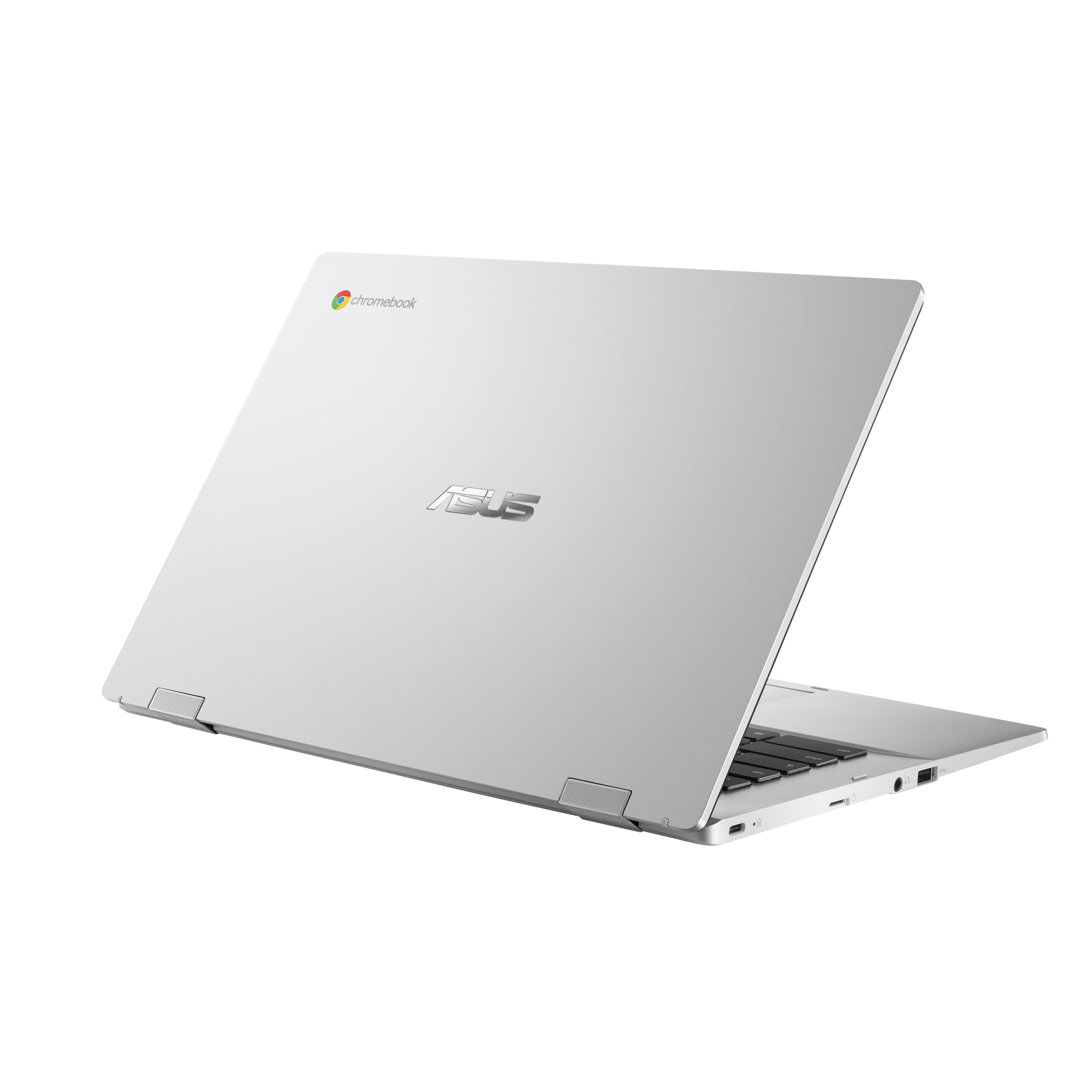 ASUS Chromebook CX1 CX1400CKA-NK0688 Intel® Celeron® N N4500 35,6 cm (14") Full HD 4 GB LPDDR4x-SDRAM 128 GB eMMC Wi-Fi 6 (802.11ax) ChromeOS Belgisch Zilver - Afbeelding 5