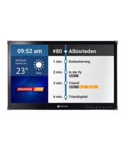 AG Neovo TBX-2201 Digitale signage flatscreen 54,6 cm (21.5") LCD 250 cd/m² Full HD Grijs 24/7 Monitor