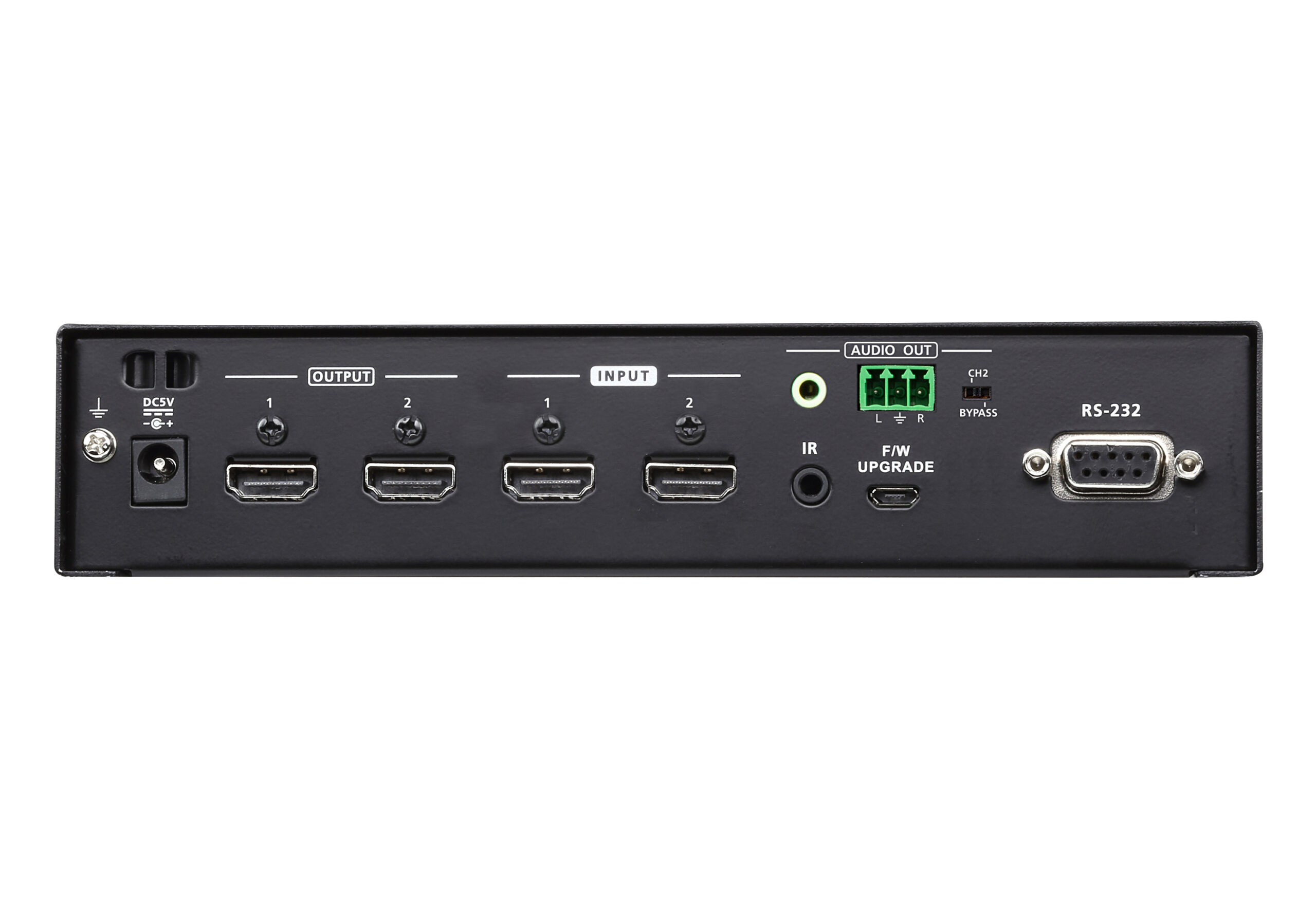 ATEN 2 x 2 True 4K HDMI Matrixswitch met audio de-embedder - Afbeelding 3
