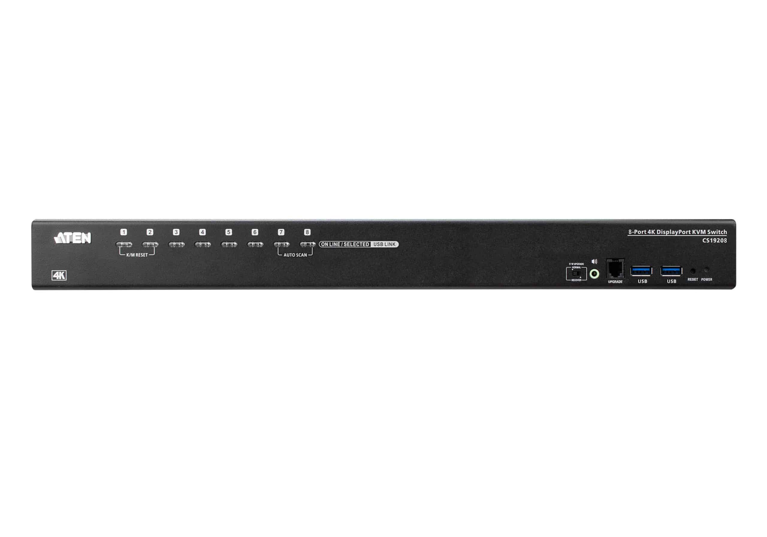 ATEN 8-poort USB 3.0 4K DisplayPort KVM-switch - Afbeelding 3
