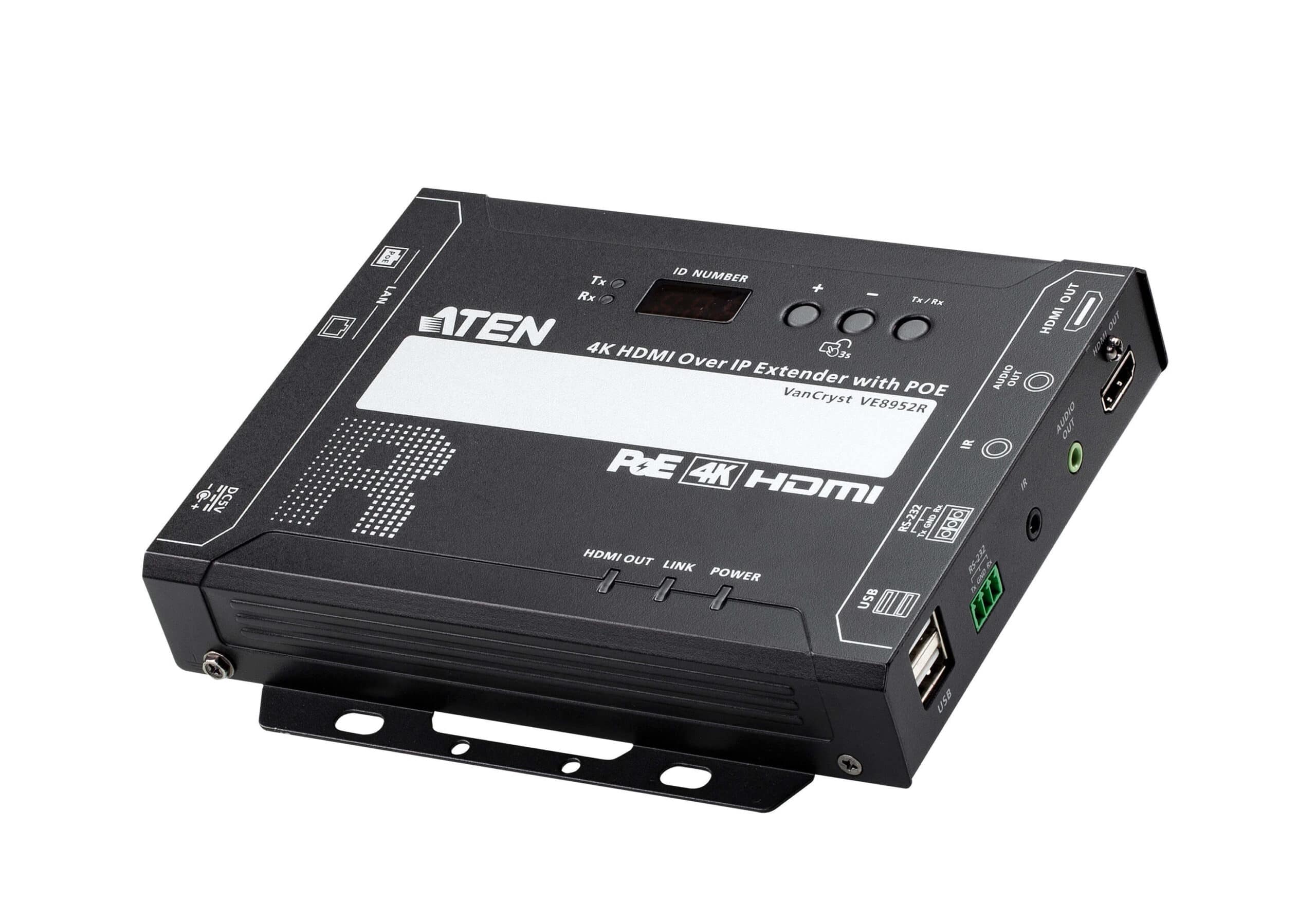 ATEN 4K HDMI via IP-ontvanger met PoE - Afbeelding 2