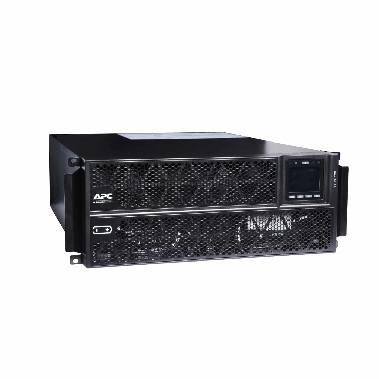 APC Smart-UPS On-Line SRTG5KXLI Noodstroomvoeding, 5000VA/W, 230V hardwired in&uit, 2x C19, 1x C13, NMC Stekkerdoos - Afbeelding 2