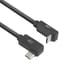 ACT USB 3.0 10Gbps 60W USB Type-C (haaks links/rechts) naar USB Type-C (haaks boven/beneden) kabel, 2 meter - Afbeelding 4