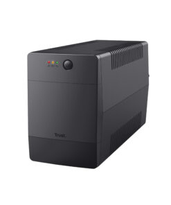 Trust Paxxon 1000VA UPS - Noodstroomvoorziening – 4 stopcontacten – 600W capaciteit – Zwart