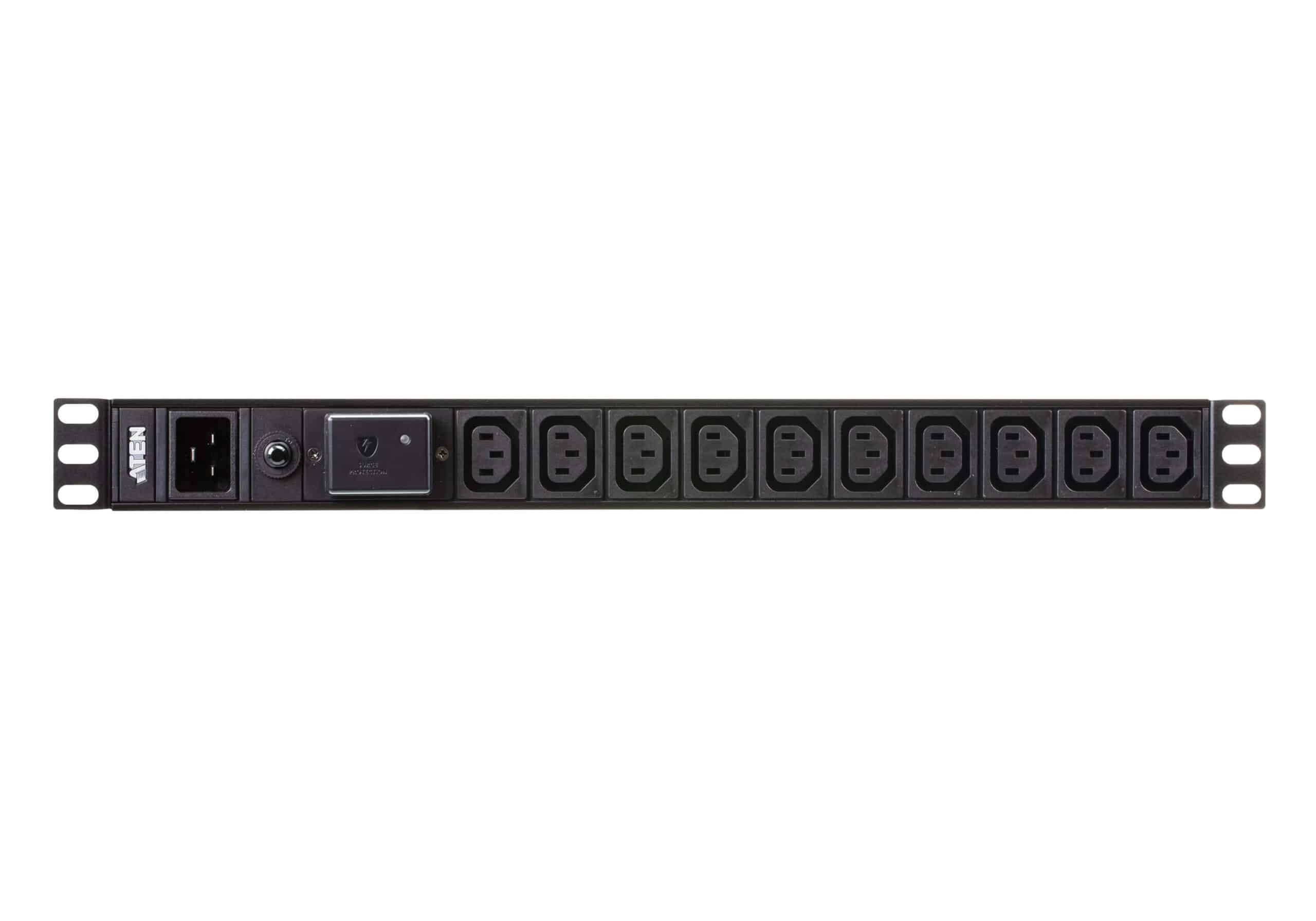 ATEN 1U Basic PDU met overspanningsbeveiliging