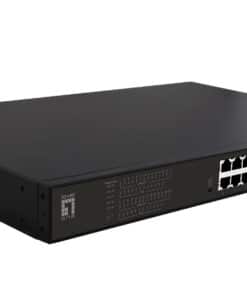 LevelOne GEP-2821 netwerk-switch Unmanaged Gigabit Ethernet (10/100/1000) Power over Ethernet (PoE) 1U Zwart