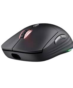 Trust GXT 926 Redex II Draadloze gamingmuis – draadloze gaming muis – RF draadloos – RGB‑verlichting – Rechtshandig – Zwart