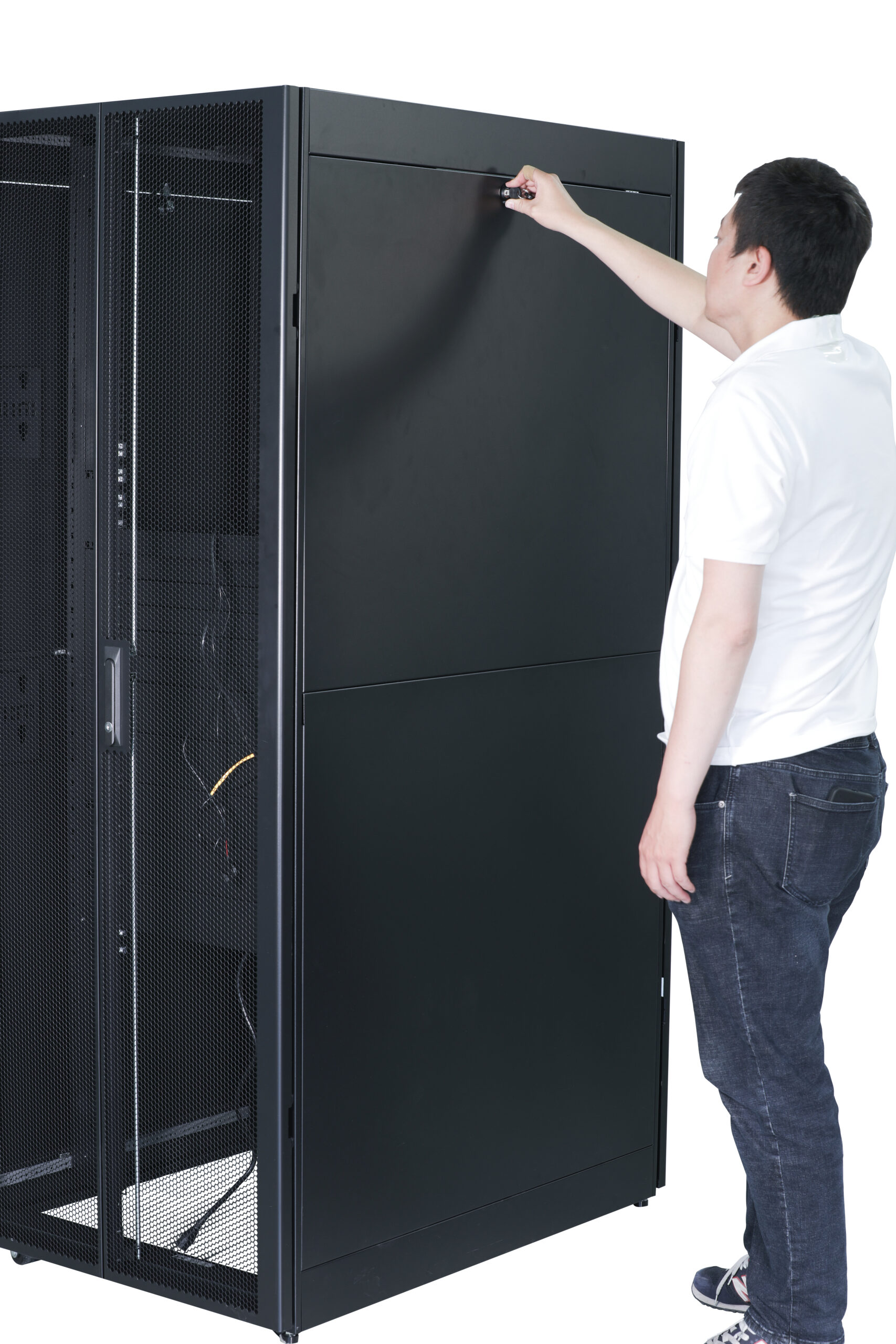APC NetShelter Easy ER6282 - 42U/HE, 600mm(b) x 800mm(d) 19" IT rack, met zijpanelen - Afbeelding 4