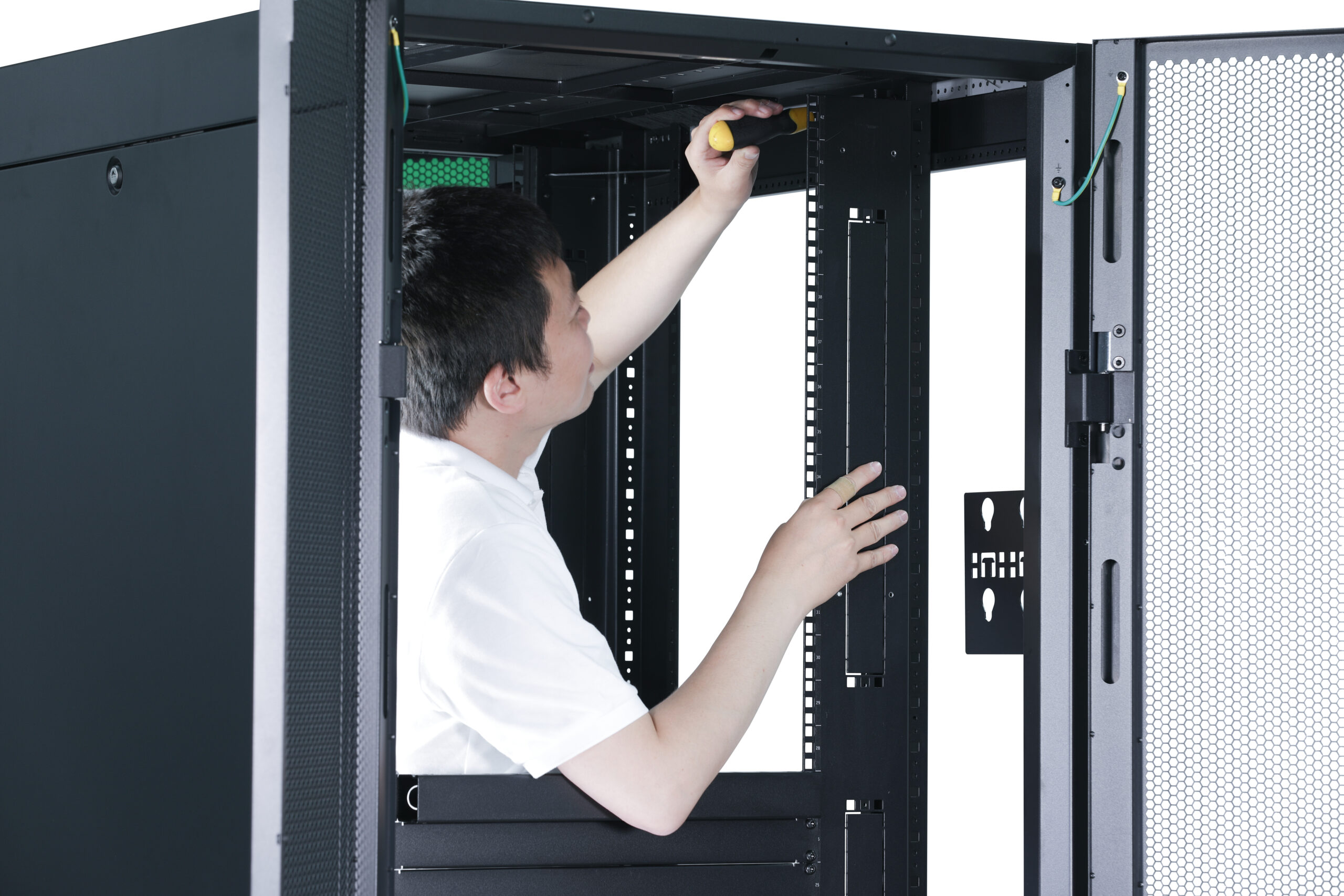 APC NetShelter Easy ER6282 - 42U/HE, 600mm(b) x 800mm(d) 19" IT rack, met zijpanelen - Afbeelding 3