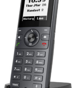 Yealink W71H telefoon DECT-telefoon Nummerherkenning Zwart