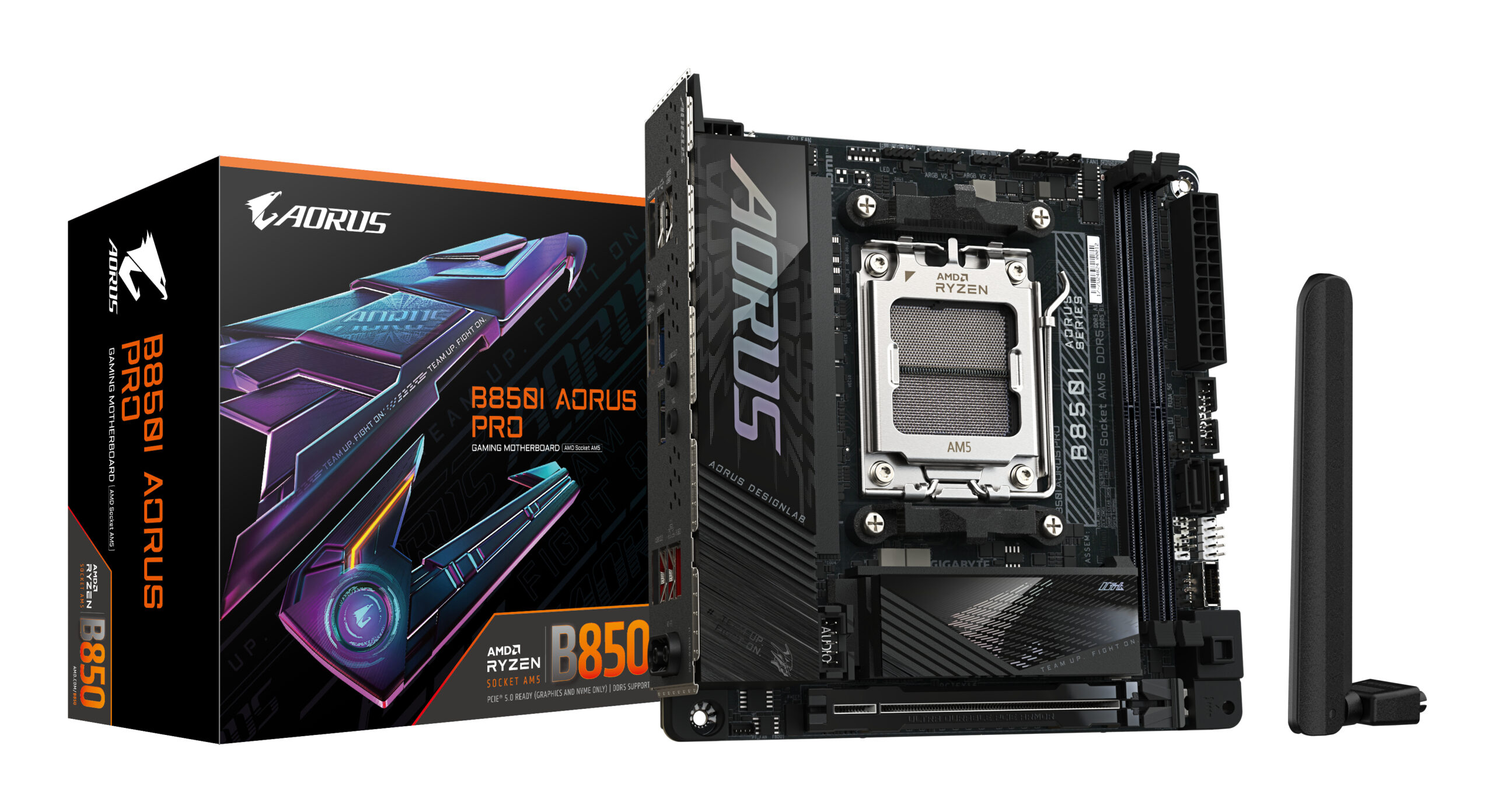 GIGABYTE B850I AORUS PRO moederbord AMD B850 Socket AM5 mini ITX