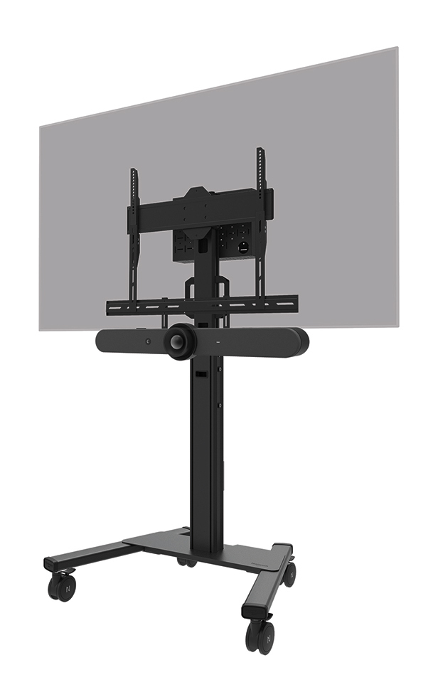 Neomounts AV30-500BL Videobar mount kit, 43 - 110", 10 kg, universal, 0 - 55 mm, Black - Afbeelding 2