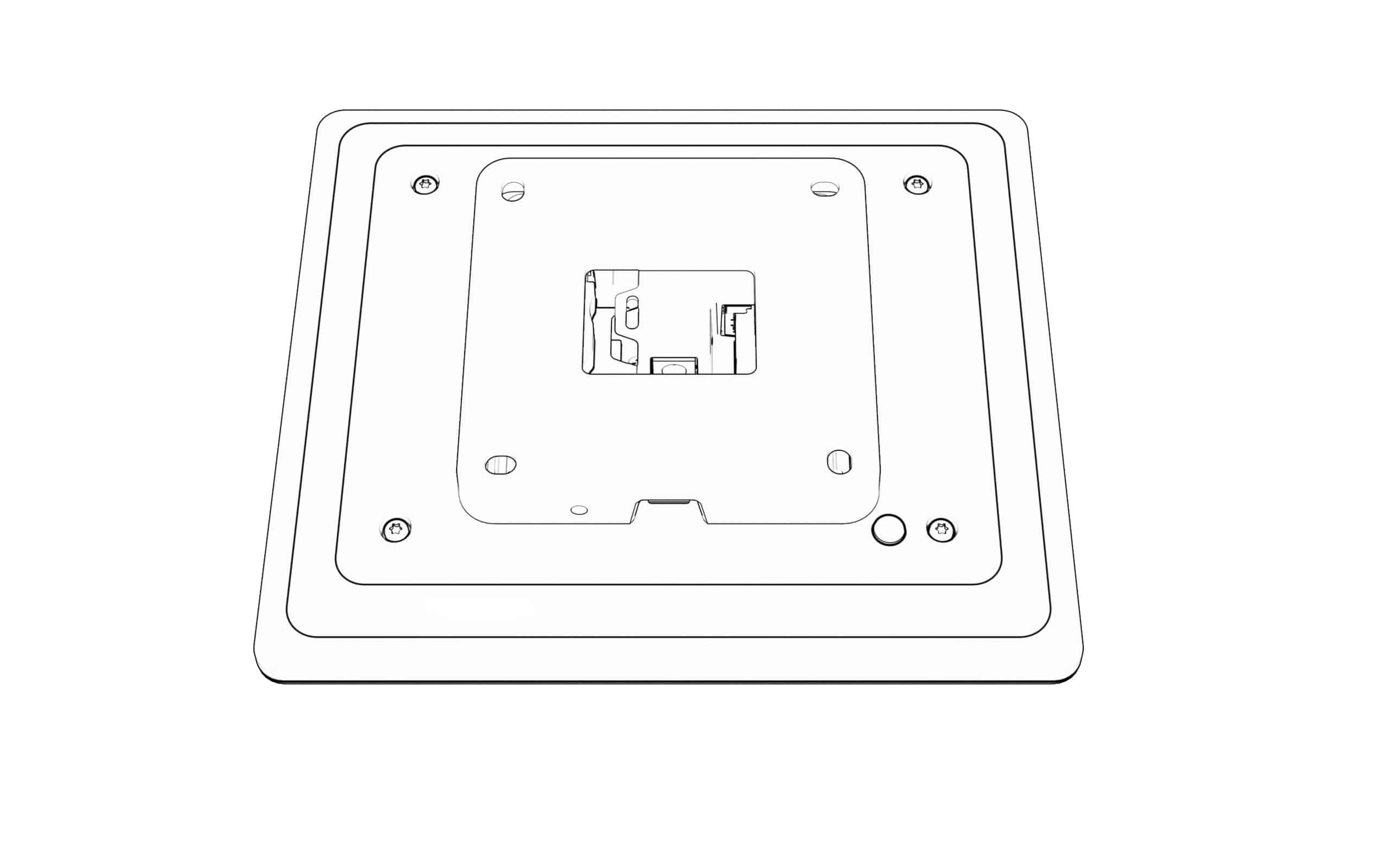 Humly Room Display 20,3 cm (8") 1024 x 768 Pixels LCD 802.11a, 802.11b, 802.11g, Wi-Fi 4 (802.11n) Zwart Acrylonitrielbutadieenstyreen (ABS) Bluetooth - Afbeelding 6