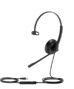 Yealink UH34 Headset Bedraad Hoofdband Kantoor/callcenter Zwart