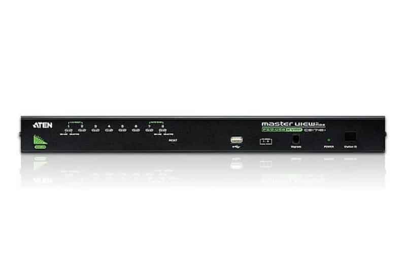 ATEN 8-Poorts PS/2-USB VGA KVM Schakelaar met Ketenverbinding Poort en USB Randapparatuur Ondersteuning - Afbeelding 3